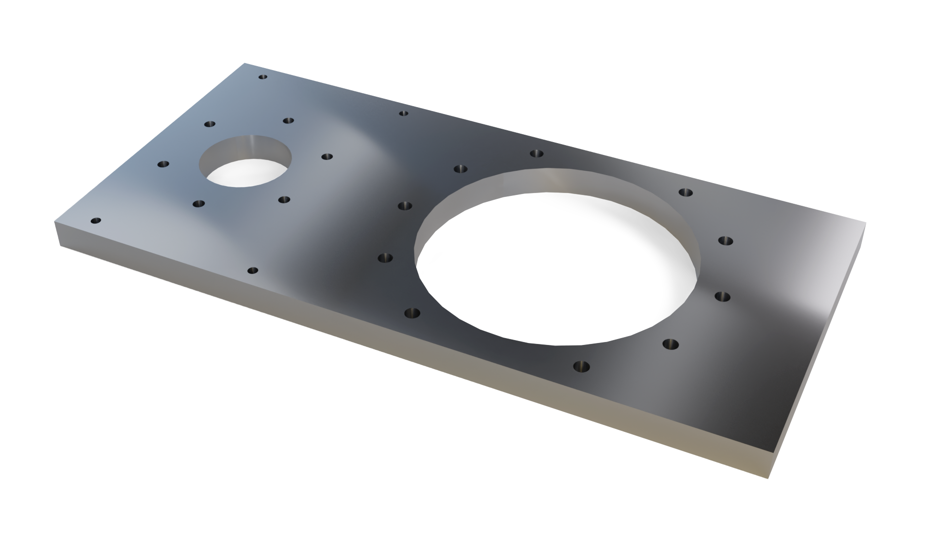 Close-up of precision machining